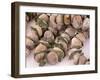 Strings of Dried Figs in the Market, Dubrovnik, Dalmatia, Croatia-Peter Higgins-Framed Photographic Print