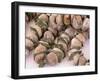 Strings of Dried Figs in the Market, Dubrovnik, Dalmatia, Croatia-Peter Higgins-Framed Photographic Print