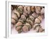 Strings of Dried Figs in the Market, Dubrovnik, Dalmatia, Croatia-Peter Higgins-Framed Photographic Print