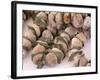 Strings of Dried Figs in the Market, Dubrovnik, Dalmatia, Croatia-Peter Higgins-Framed Photographic Print