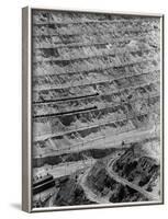Strip Mining Operation at the Bingham Copper Mine-Andreas Feininger-Framed Photographic Print
