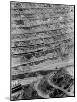 Strip Mining Operation at the Bingham Copper Mine-Andreas Feininger-Mounted Photographic Print