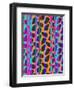 Stripe Beans-Louisa Knight-Framed Giclee Print