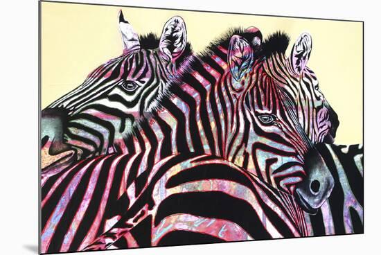 Stripe Me Lucky-Graeme Stevenson-Mounted Giclee Print