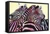 Stripe Me Lucky-Graeme Stevenson-Framed Stretched Canvas