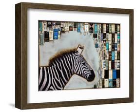 Stripe-Laura Van Horne-Framed Art Print