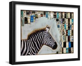 Stripe-Laura Van Horne-Framed Art Print