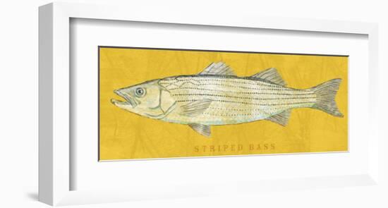 Striped Bass-John Golden-Framed Art Print