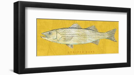 Striped Bass-John Golden-Framed Giclee Print