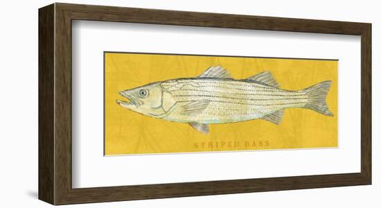 Striped Bass-John W^ Golden-Framed Art Print