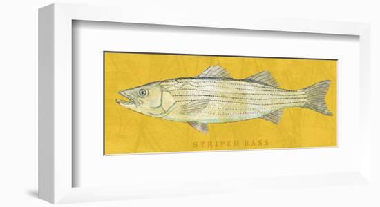 Striped Bass-John W^ Golden-Framed Art Print