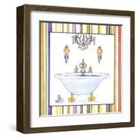 Striped Bath I-Elizabeth Jardine-Framed Giclee Print