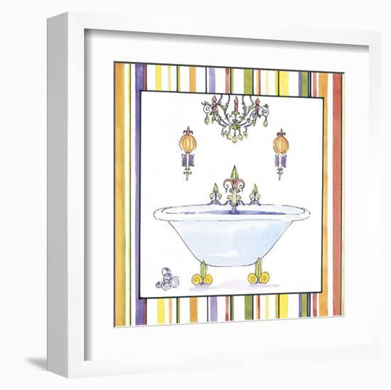 Striped Bath I-Elizabeth Jardine-Framed Giclee Print