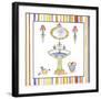 Striped Bath IV-Elizabeth Jardine-Framed Giclee Print