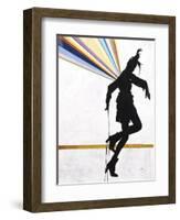 Striped Flight-Clayton Rabo-Framed Giclee Print