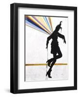 Striped Flight-Clayton Rabo-Framed Giclee Print