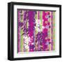 Striped Floral-Bee Sturgis-Framed Art Print