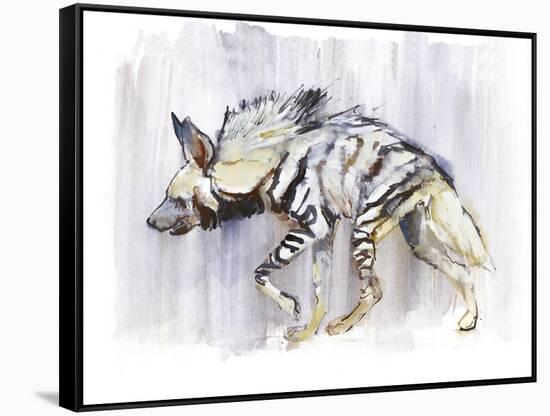 Striped Hyaena, 2010-Mark Adlington-Framed Stretched Canvas