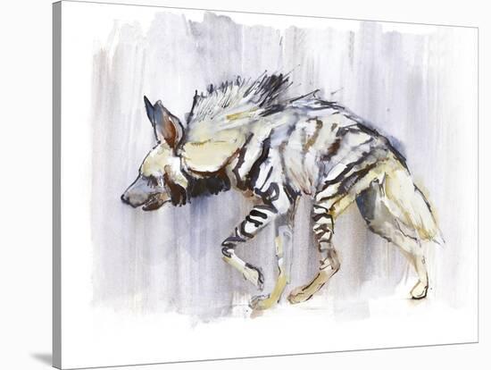 Striped Hyaena, 2010-Mark Adlington-Stretched Canvas