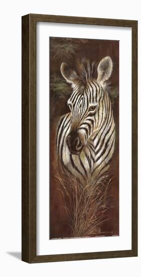 Striped Innocence-Ruane Manning-Framed Art Print