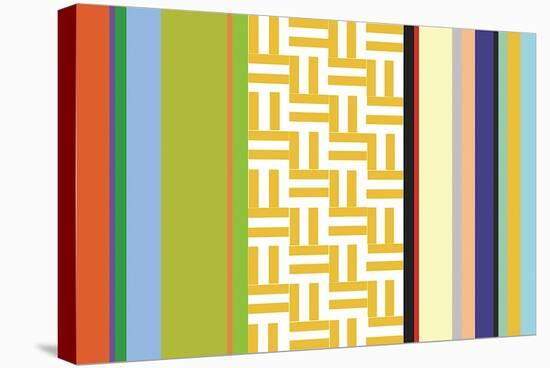 Striped Key-Dan Bleier-Stretched Canvas