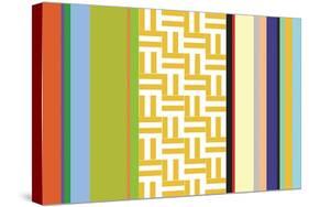 Striped Key-Dan Bleier-Stretched Canvas