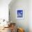 Striped Lighthouse-Geraldine Aikman-Framed Giclee Print displayed on a wall