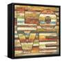 Striped Love-Melissa Pluch-Framed Stretched Canvas