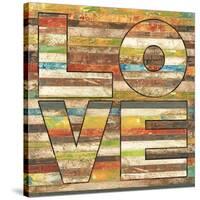 Striped Love-Melissa Pluch-Stretched Canvas