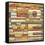 Striped Love-Melissa Pluch-Framed Stretched Canvas