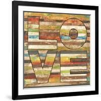 Striped Love-Melissa Pluch-Framed Art Print