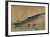 Striped Mullet-Ando Hiroshige-Framed Art Print