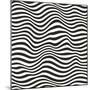 Striped Pattern-Magnia-Mounted Art Print