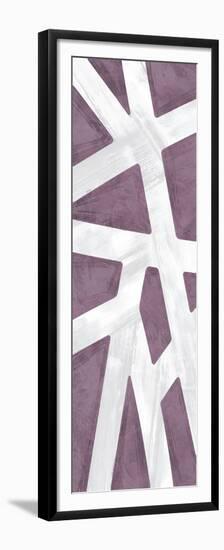 Striped Purple II-PI Studio-Framed Premium Giclee Print