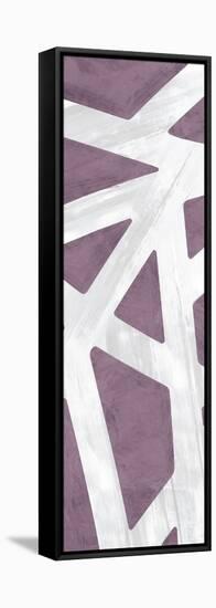 Striped Purple III-PI Studio-Framed Stretched Canvas