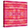 Striped Raspberries-Deanna Tolliver-Stretched Canvas