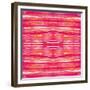 Striped Raspberries-Deanna Tolliver-Framed Giclee Print