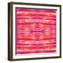 Striped Raspberries-Deanna Tolliver-Framed Giclee Print