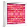 Striped Raspberries-Deanna Tolliver-Framed Giclee Print