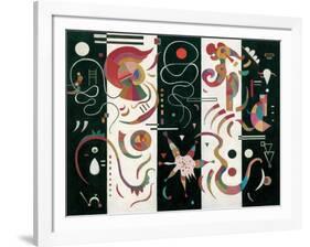 Striped (Rayé)-Wassily Kandinsky-Framed Giclee Print