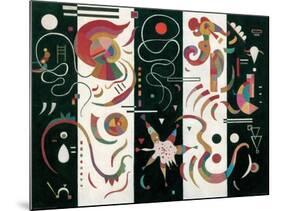 Striped (Rayé)-Wassily Kandinsky-Mounted Giclee Print