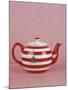 Striped Teapot with Tea Ball-Sara Danielsson-Mounted Photographic Print