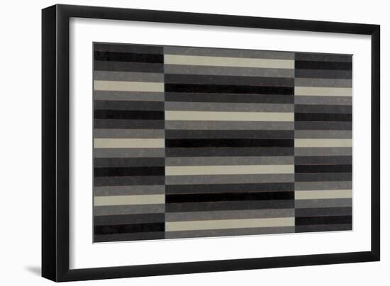 Striped Triptych No.4, 2003-Peter McClure-Framed Giclee Print