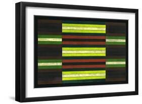 Striped Triptych No. 6, 2003-Peter McClure-Framed Giclee Print