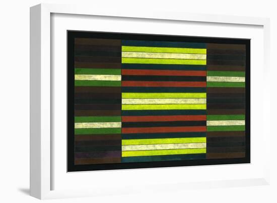 Striped Triptych No. 6, 2003-Peter McClure-Framed Giclee Print