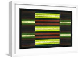 Striped Triptych No. 6, 2003-Peter McClure-Framed Giclee Print