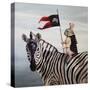 Striped Warrior-Lucia Heffernan-Stretched Canvas