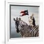 Striped Warrior-Lucia Heffernan-Framed Premium Giclee Print