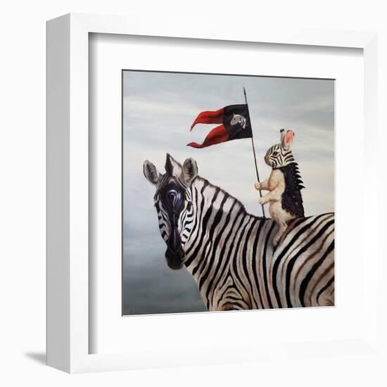 Striped Warrior-Lucia Heffernan-Framed Art Print