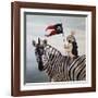 Striped Warrior-Lucia Heffernan-Framed Art Print